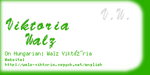 viktoria walz business card